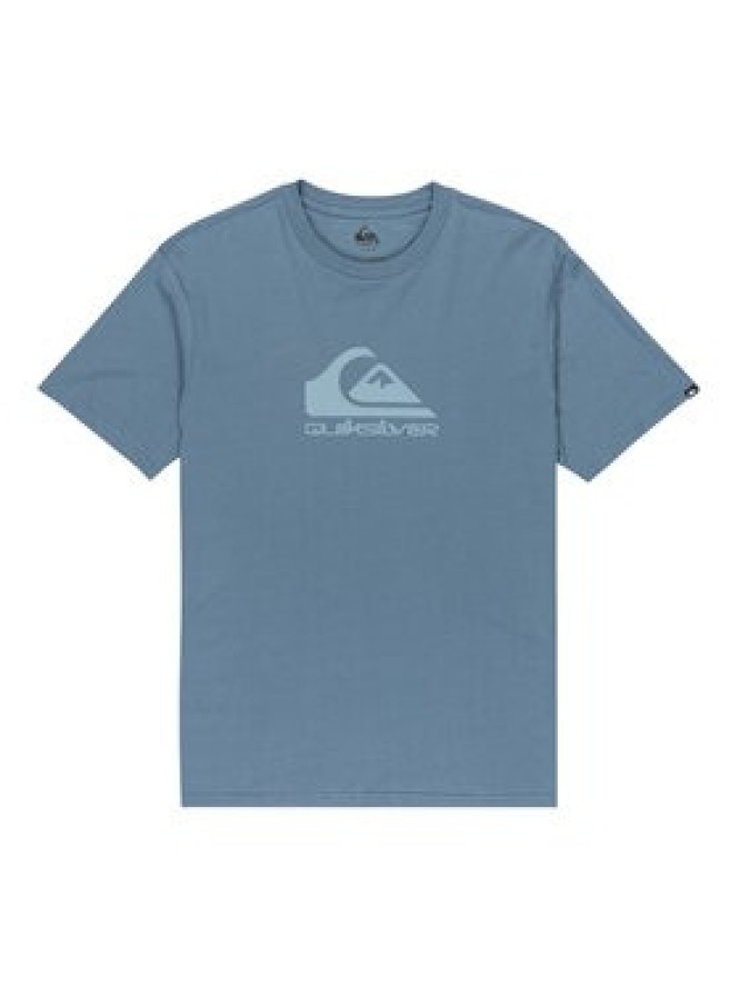 Quiksilver T-Shirt Ev Comp Logo EQYZT08182 Niebieski Regular Fit