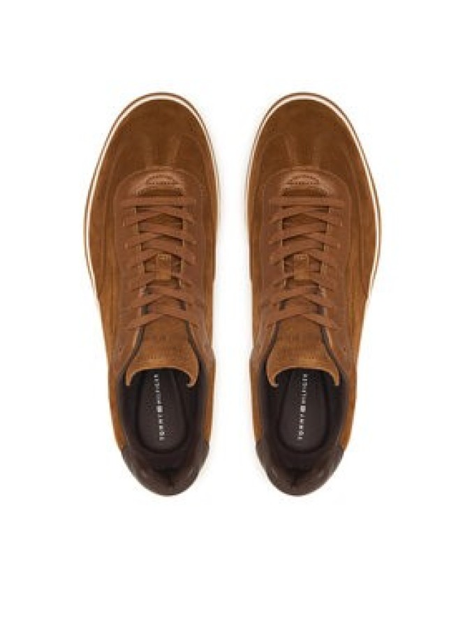 Tommy Hilfiger Sneakersy Lo Lux FM0FM05882 Brązowy