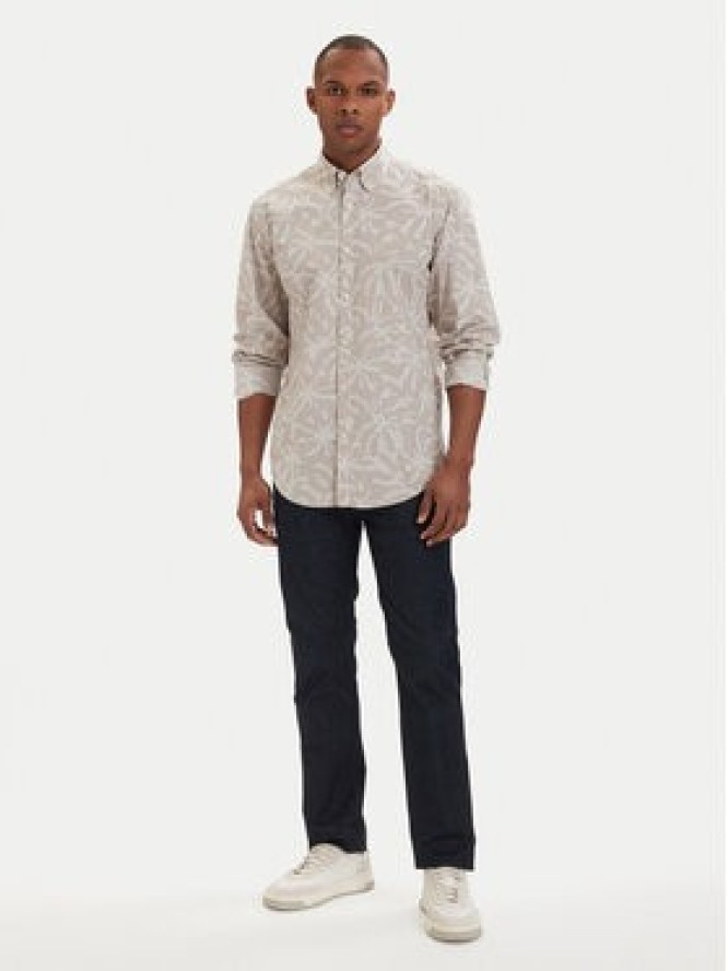 BOSS Koszula Ricoplus 50561608 Szary Regular Fit