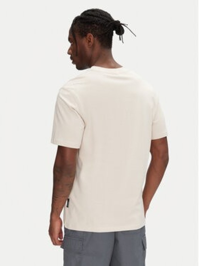 Jack & Jones T-Shirt Recharge 12273070 Beżowy Relaxed Fit