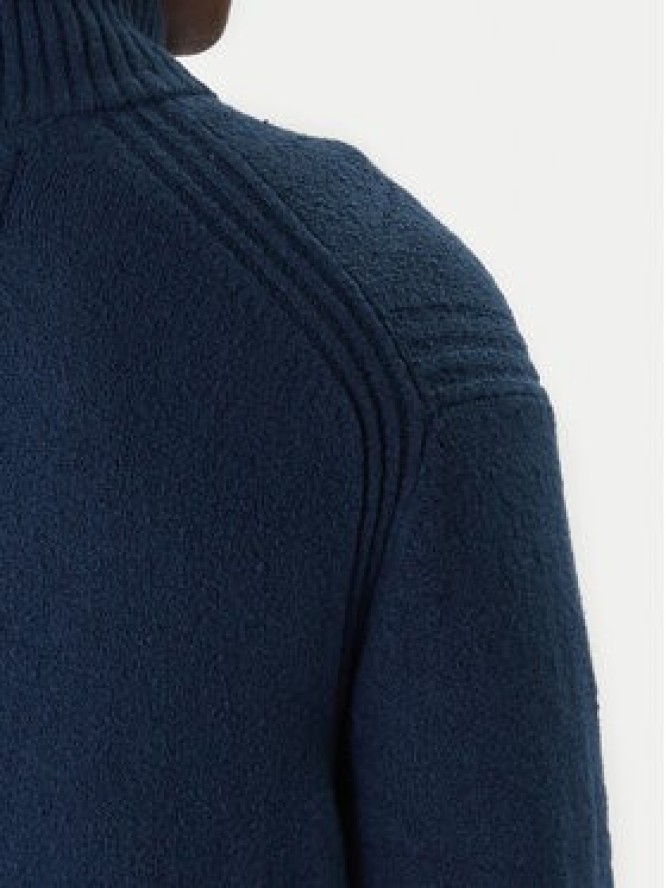 Jack & Jones Sweter Point 12287316 Niebieski Relaxed Fit