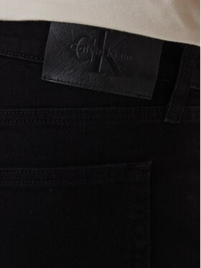 Calvin Klein Jeans Jeansy LV04RF740G Czarny Slim Taper Fit