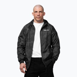 Kurtka męska Pitbull Athletic Logo Nylon Hooded