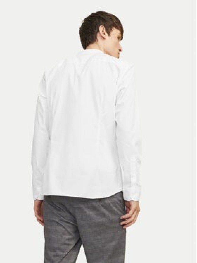 Jack & Jones Koszula Joe 12205921 Biały Slim Fit
