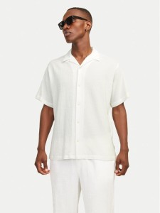 Jack & Jones Koszula Luke 12255781 Biały Relaxed Fit