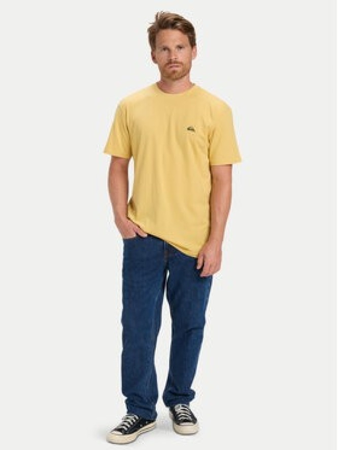 Quiksilver T-Shirt EQYZT07711 Beżowy Regular Fit