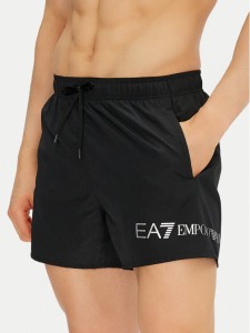 EA7 Emporio Armani Szorty kąpielowe 7M000519 AF13049 MC026 Czarny Regular Fit