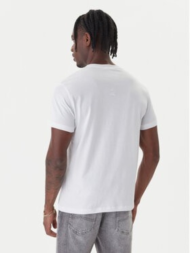 Versace Jeans Couture T-Shirt 79GAHT05 CJ00T Biały Regular Fit