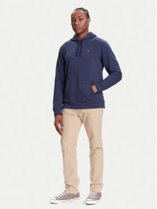 Wrangler Bluza Sign Off 112350542 Granatowy Regular Fit