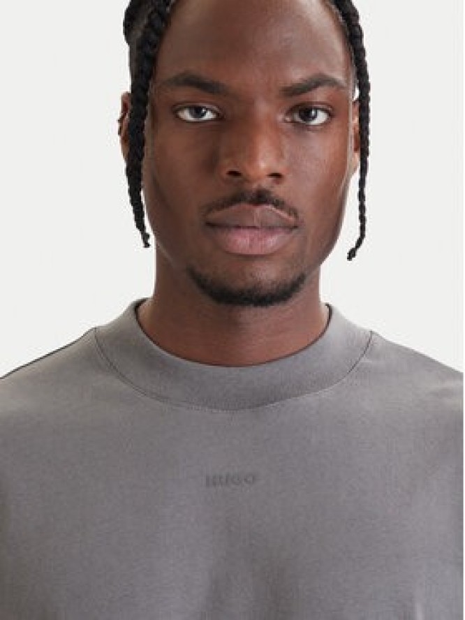 HUGO Bluza Daposo 50511029 Szary Relaxed Fit
