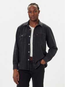 Levi's® Koszula jeansowa Truckee 003NW-0001 Czarny Relaxed Fit