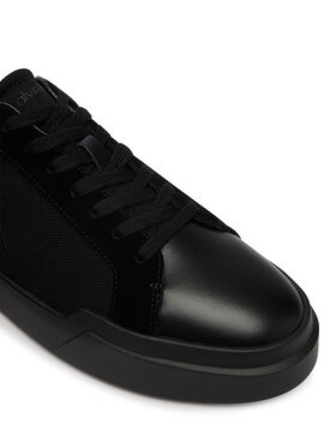 Calvin Klein Sneakersy Chunky Cupsole Laceup Cv Mix HM0HM02238 Czarny
