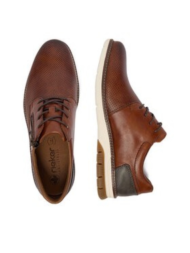 Rieker Półbuty 14412-24 Brązowy