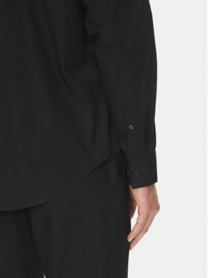 Calvin Klein Koszula Essential LV019EU001 Czarny Regular Fit