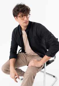 Koszula lniana z wiskozą K-VINCES