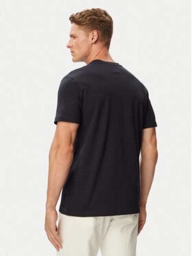 Beverly Hills Polo Club T-Shirt P-SS26M-TS414000 Granatowy Regular Fit