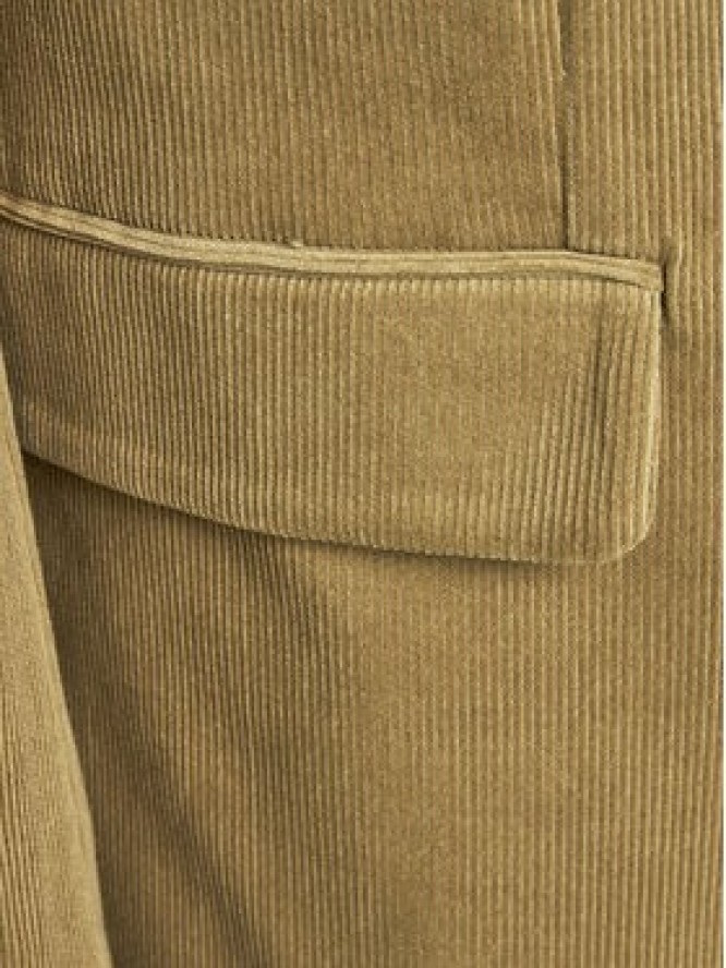 Sisley Marynarka 2SFRSW01B Beżowy Slim Fit