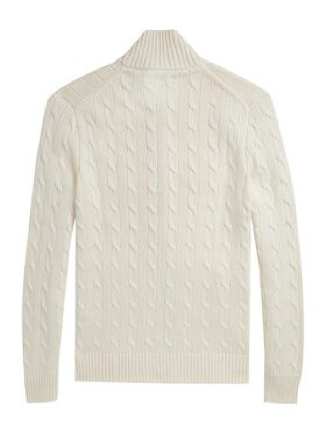 Polo Ralph Lauren Sweter 710899975005 Écru Regular Fit