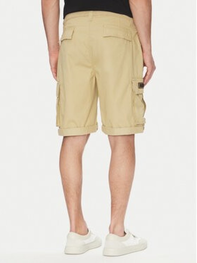 Aeronautica Militare Szorty materiałowe 251BE250CT3501 Beżowy Regular Fit