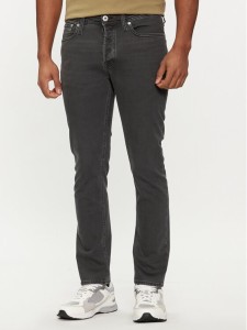Jack & Jones Jeansy Tim 12249041 Szary Slim Fit