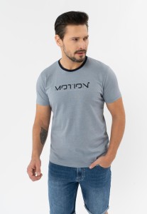 T-shirt z nadrukiem TM-MOTION