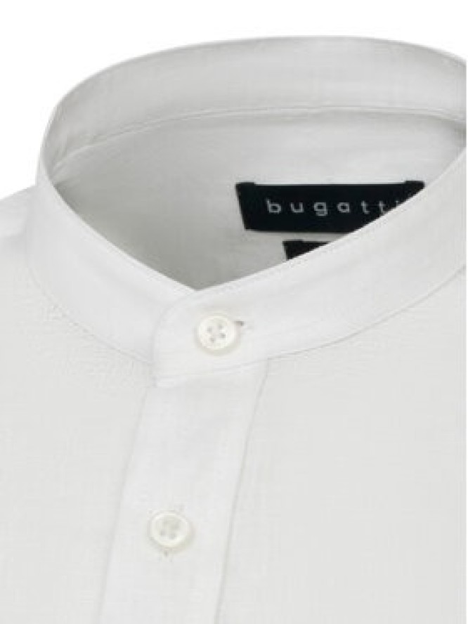 Bugatti Koszula 9550-78900C Biały Casual Fit