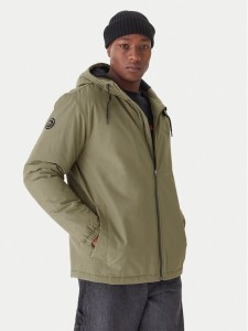 Quiksilver Kurtka przejściowa June Battle EQYJK04172 Zielony Regular Fit