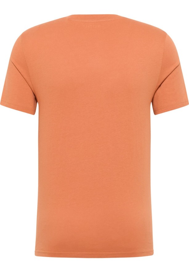 MĘSKA KOSZULKA MUSTANG AustinT-shirt LOGO Raw Sienna 1015054 7088