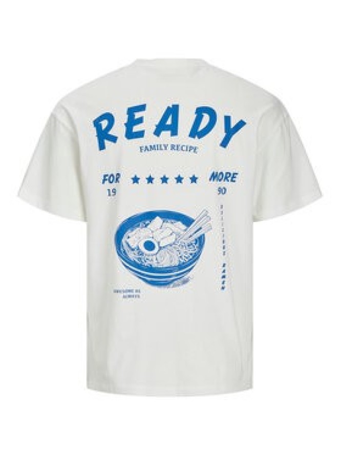 Jack & Jones T-Shirt Charge 12269384 Biały Relaxed Fit