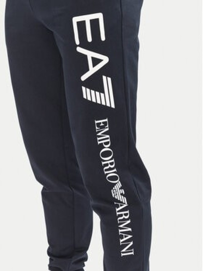 EA7 Emporio Armani Spodnie dresowe 7M000571 AF13512 MB149 Granatowy Regular Fit