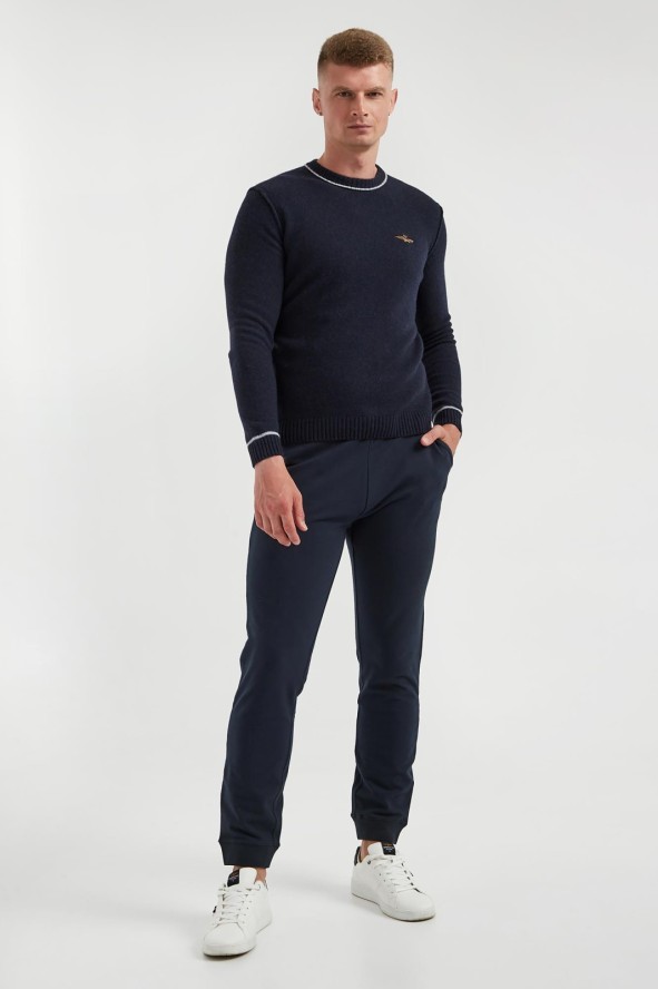 Sweter męski wełniany AERONAUTICA MILITARE
