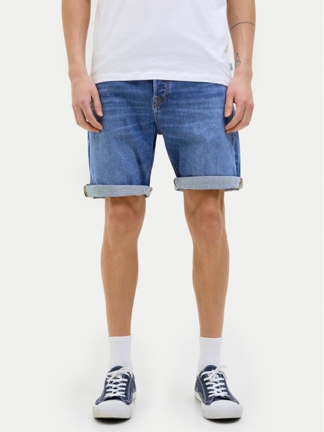 Jack & Jones Szorty jeansowe Rick 12269612 Niebieski Regular Fit