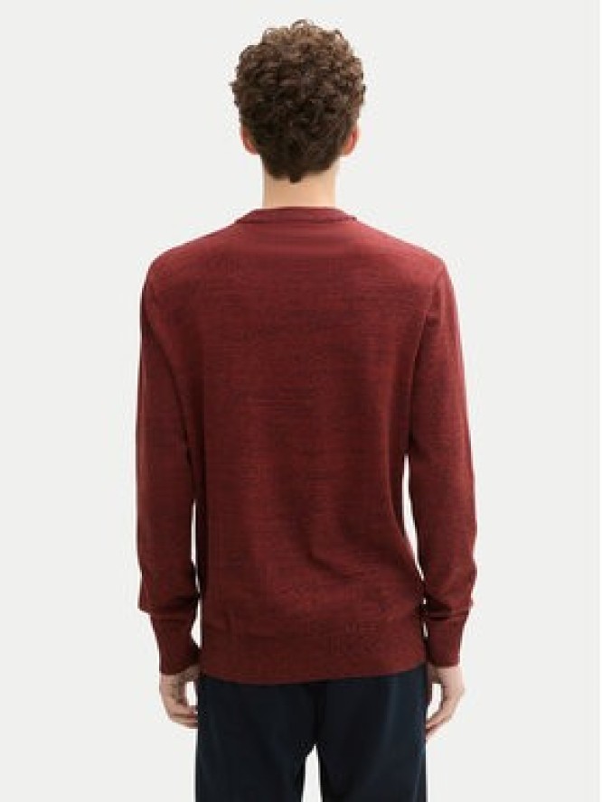 Tom Tailor Denim Sweter 1042509 Czerwony Regular Fit