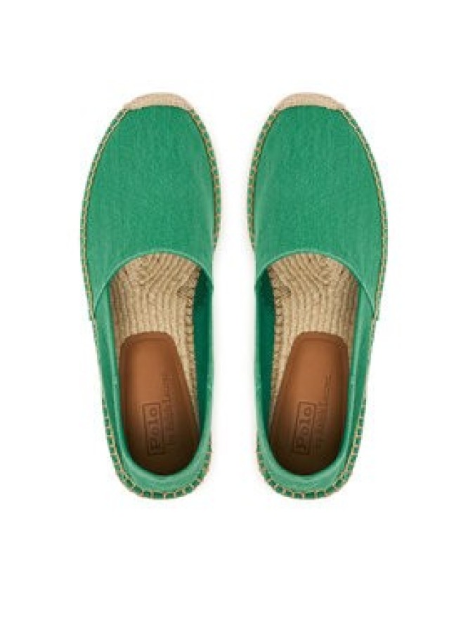 Polo Ralph Lauren Espadryle Cevio Washed Canvas 803P07659002 Zielony