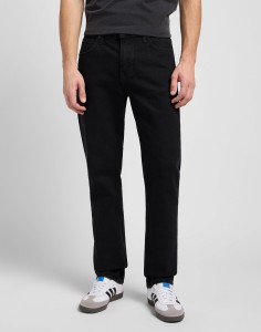 LEE MĘSKIE SPODNIE JEANSOWE WEST BLACK RINSE 112345392 L70W014054