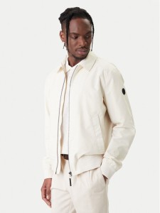 JOOP! Kurtka przejściowa 353Salvador 10017669 30101553 Écru Regular Fit
