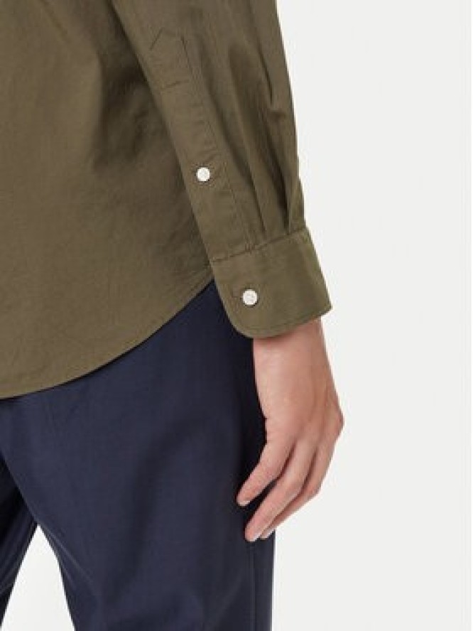 Tommy Hilfiger Koszula MW0MW37550 Khaki Regular Fit