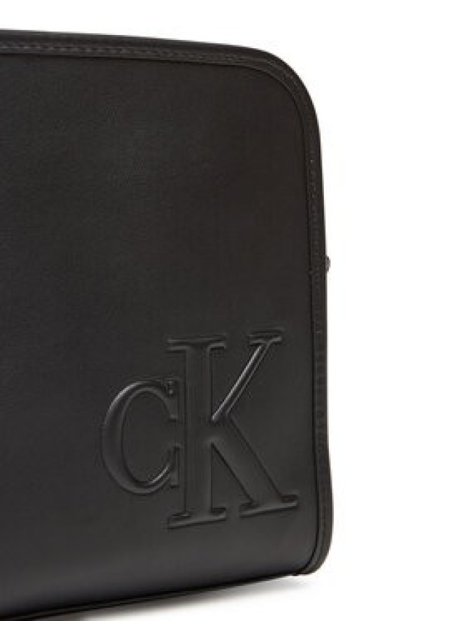Calvin Klein Saszetka Sculpted Impression Reporter 18 LV04G3157G Czarny