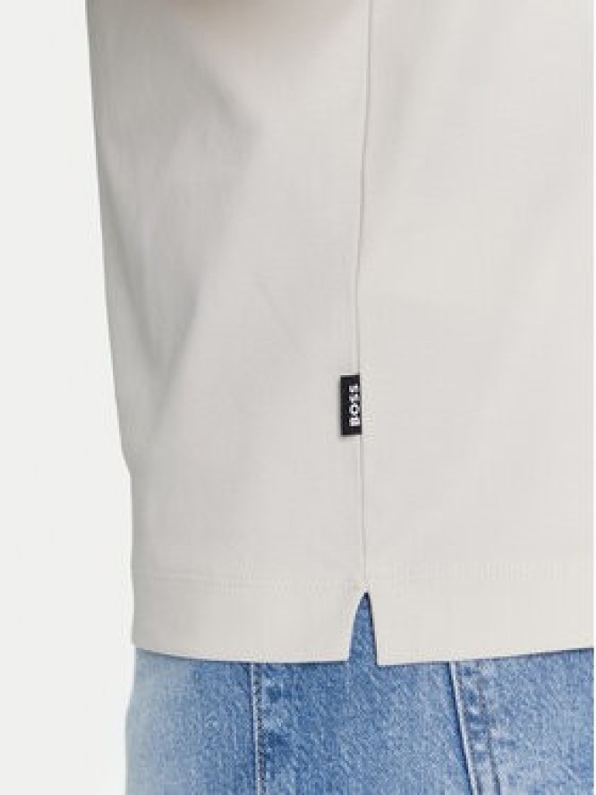 BOSS T-Shirt C-Taut 01 50520298 Beżowy Regular Fit