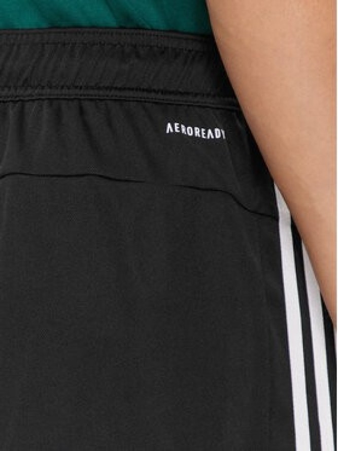 adidas Szorty sportowe Train Essentials Piqué 3-Stripes Training Shorts IB8111 Czarny Regular Fit