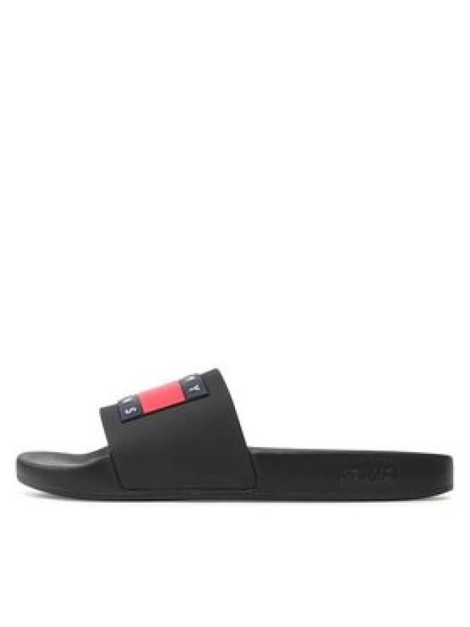 Tommy Jeans Klapki Pool Slide Ess EM0EM01191 Czarny