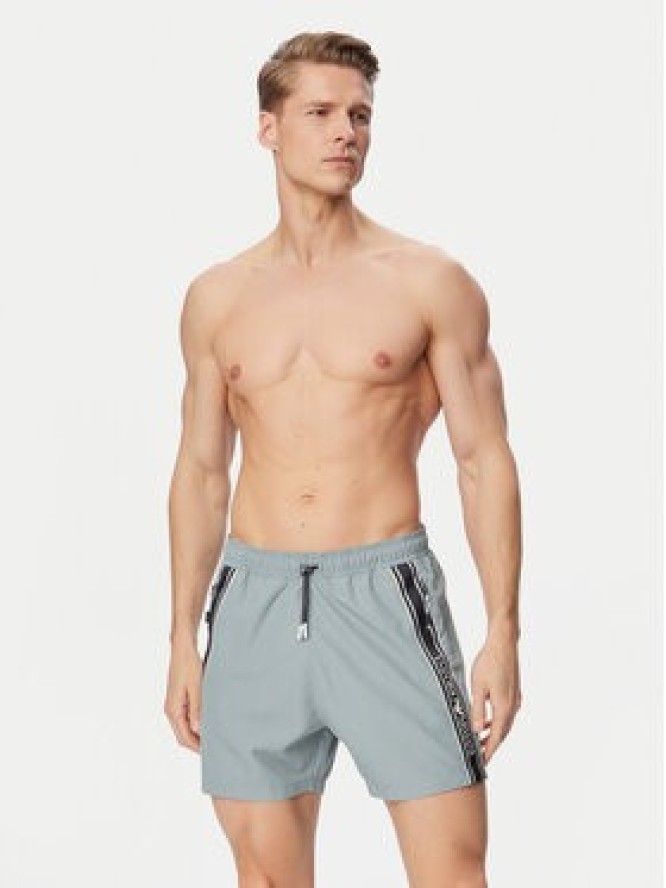 Emporio Armani Szorty kąpielowe EM000583 AF20426 U9157 Niebieski Regular Fit