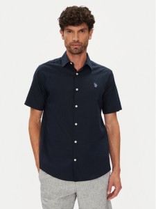 U.S. Polo Assn. Koszula MUP3254 Granatowy Regular Fit