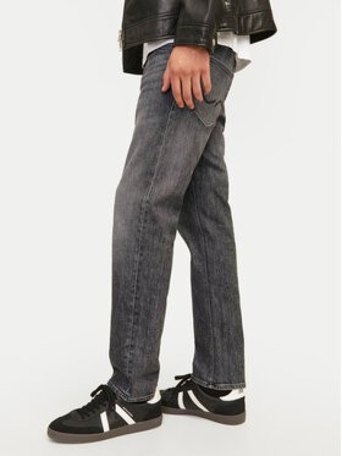 Jack & Jones Jeansy Clark 12258108 Szary Regular Fit