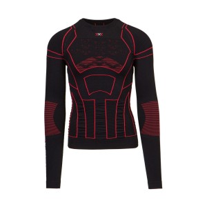 Koszulka z długim rękawem męska BIONIC MOTO ENERGIZER 4.0 Black Red