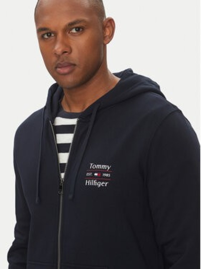Tommy Hilfiger Bluza MW0MW39250 Granatowy Regular Fit