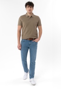 Niebieskie jeansy, Straight Leg, D-LEON 57