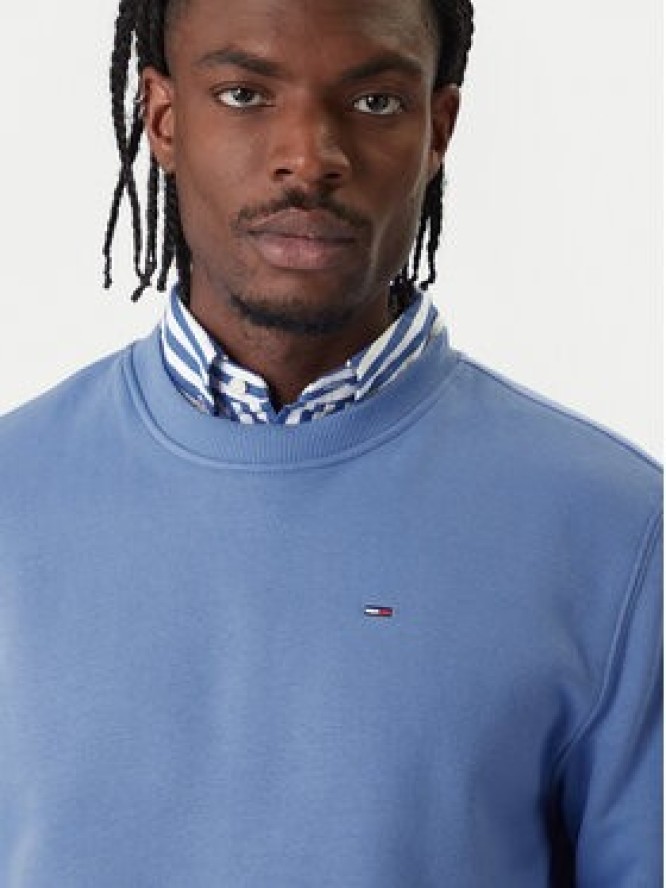 Tommy Jeans Bluza DM0DM20741 Niebieski Regular Fit