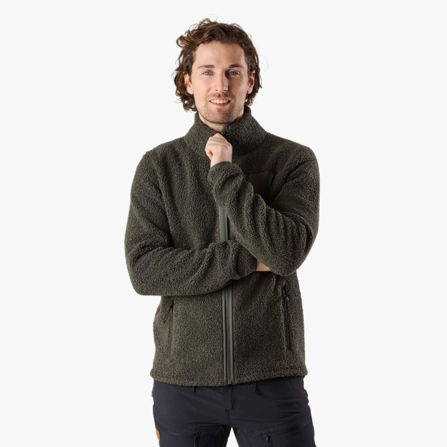 Bluza polarowa rozpinana Turystyka Męska Swedemount Lofoten Pile Jacket