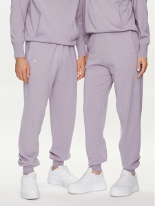 Pangaia Spodnie dresowe Archive Recycled Cashmere Fioletowy Loose Fit